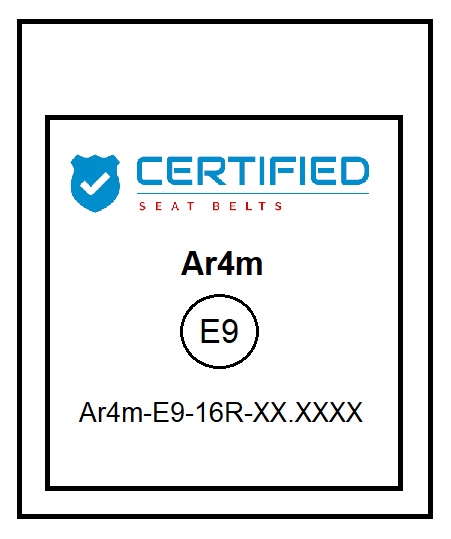 seat belt certification